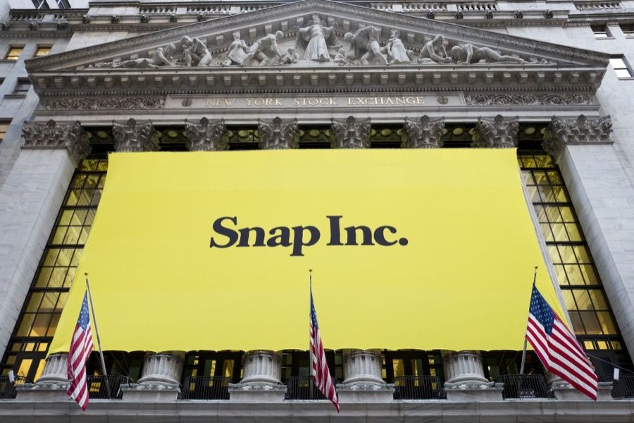 Snapchat vstúpil na burzu, má hodnotu 33 miliárd dolárov