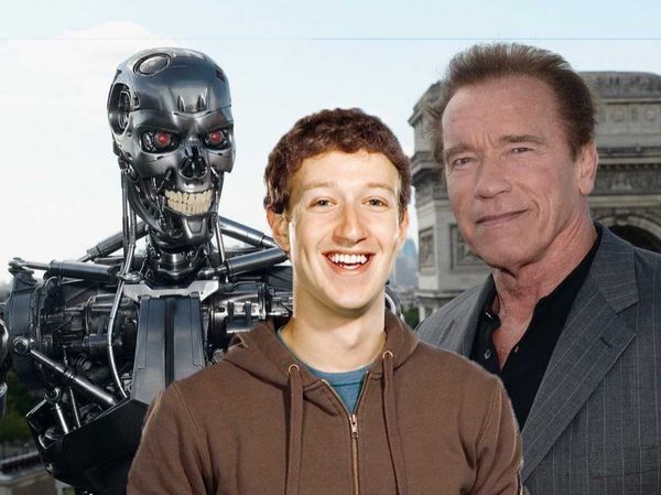 Mark Zuckerberg a jeho diskusia s Arnoldom Schwarzeneggrom a Stephenom Hawkingom